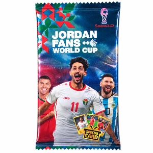 Jordan Fans World Cup 2026 Football Player Cards Featuring Jordan National Team Players and International Football Stars Collectible and Trading Cards for Kids and Football Fans